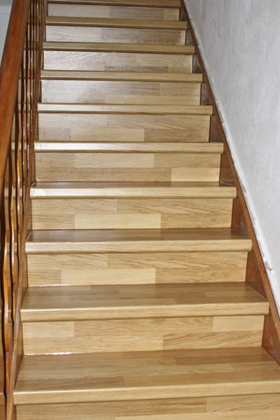 Renovatie trap in quickstep